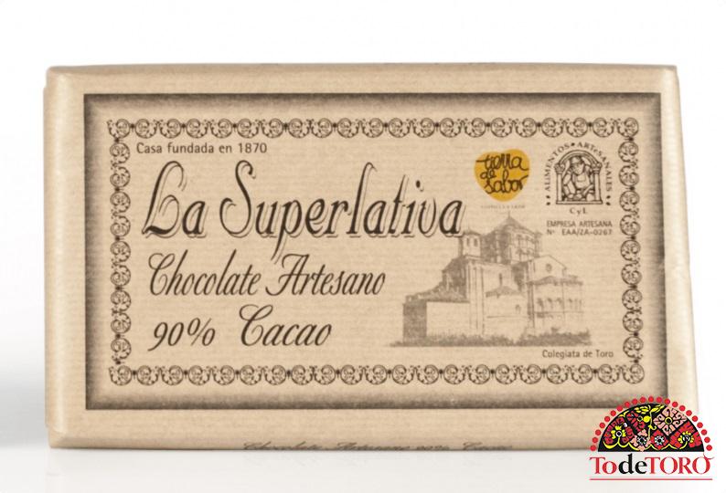 Chocolate 90% Cacao 200gr.