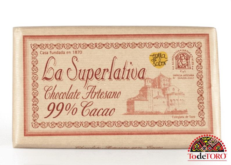 CHOCOLATE 99% Cacao 200gr.